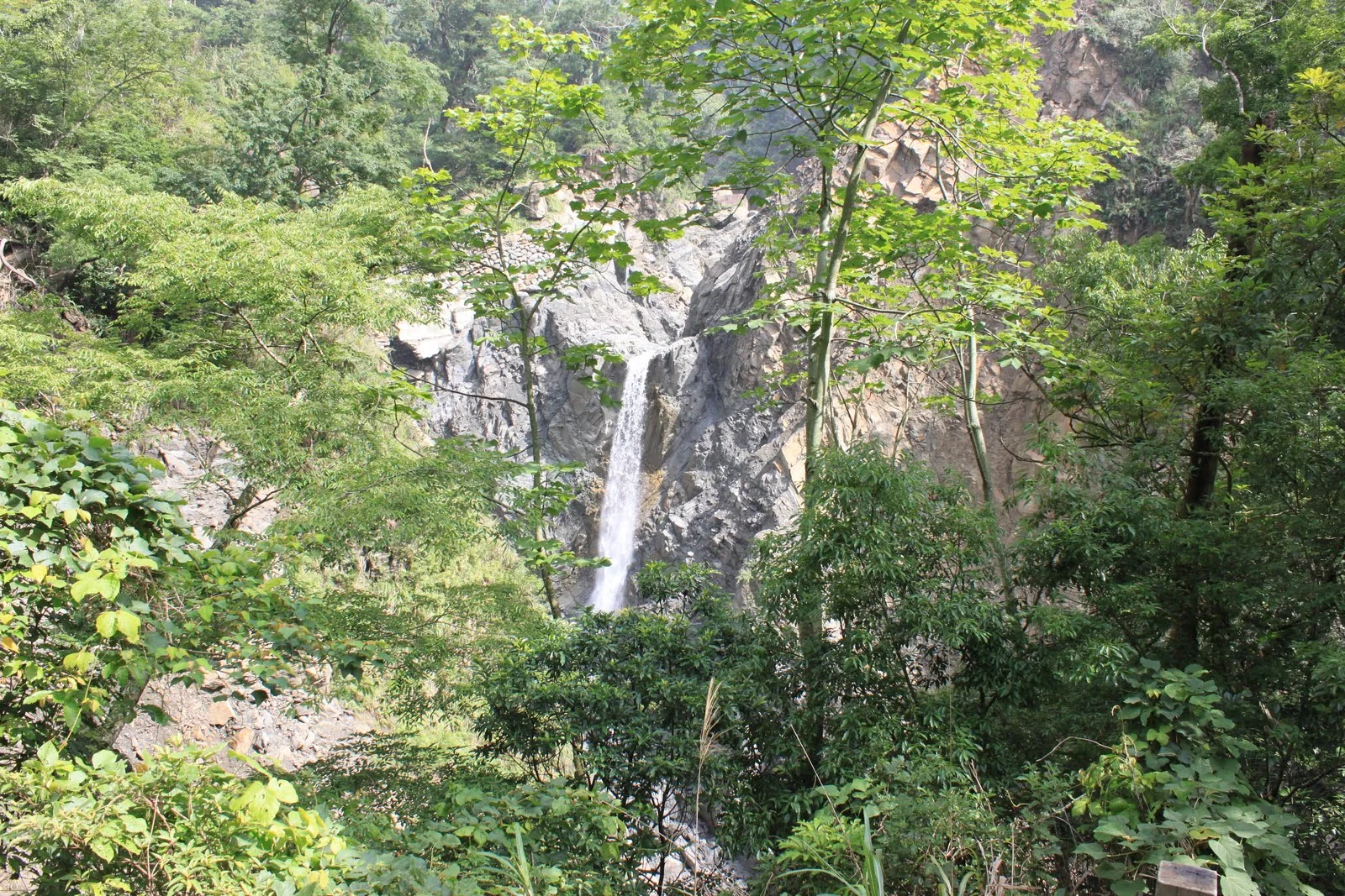 豐山群山、溪谷與茂密植被構成的自然景色