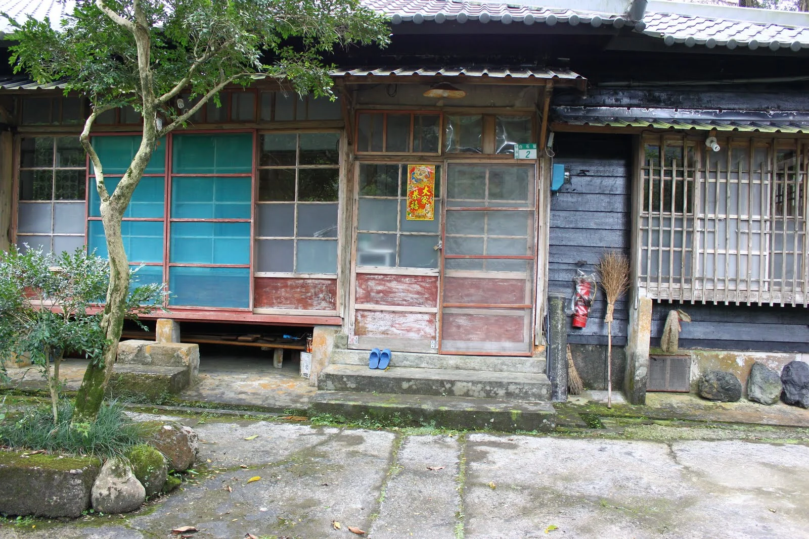 太子賓館旁的日式建築群