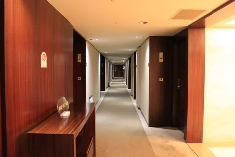 大淶閣公共空間與窗外景觀