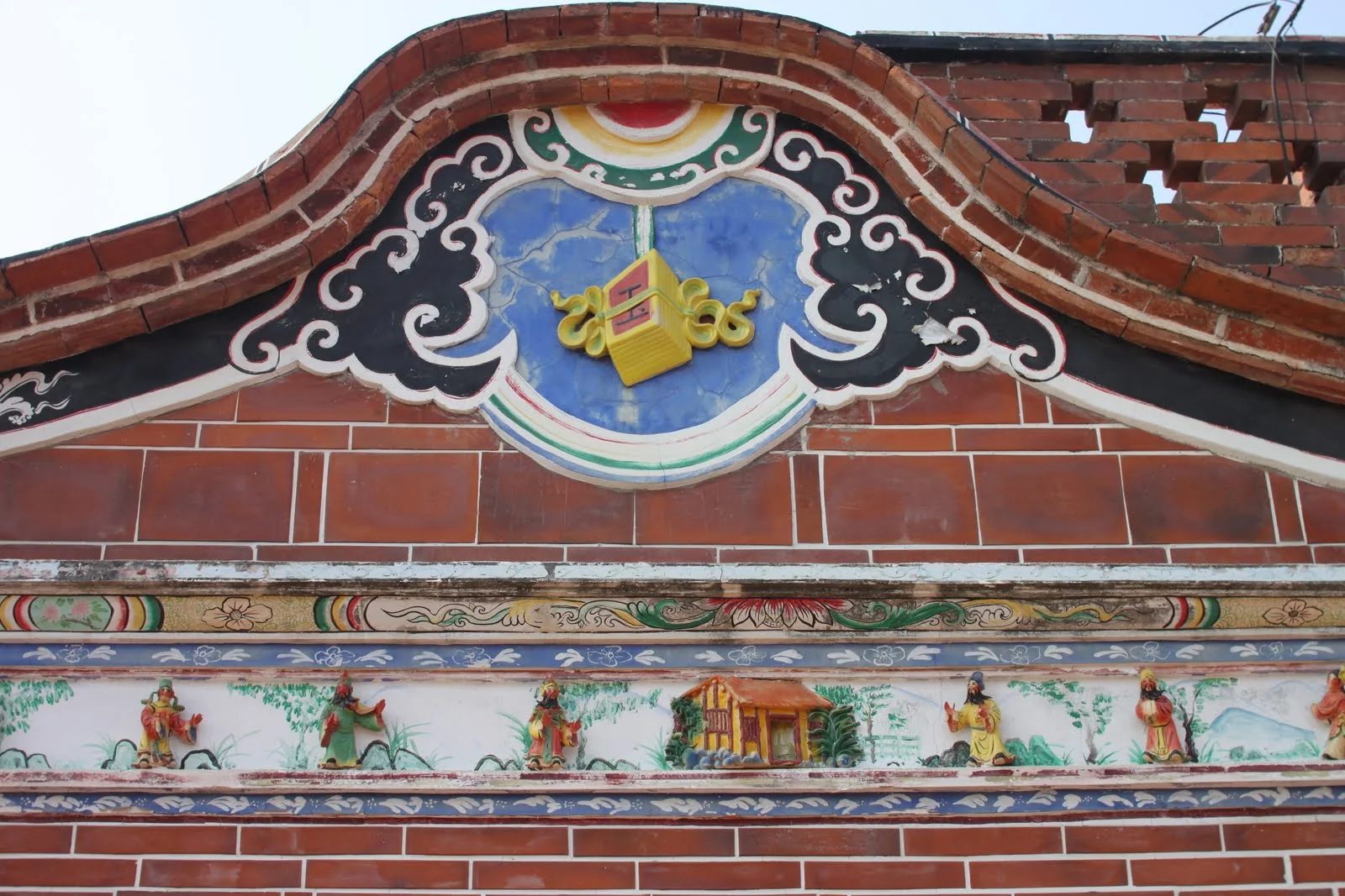 瓊林傳統建築的馬背脊屋頂