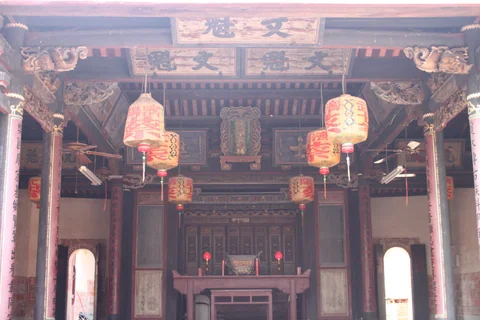 瓊林宗祠與周圍傳統建築景觀