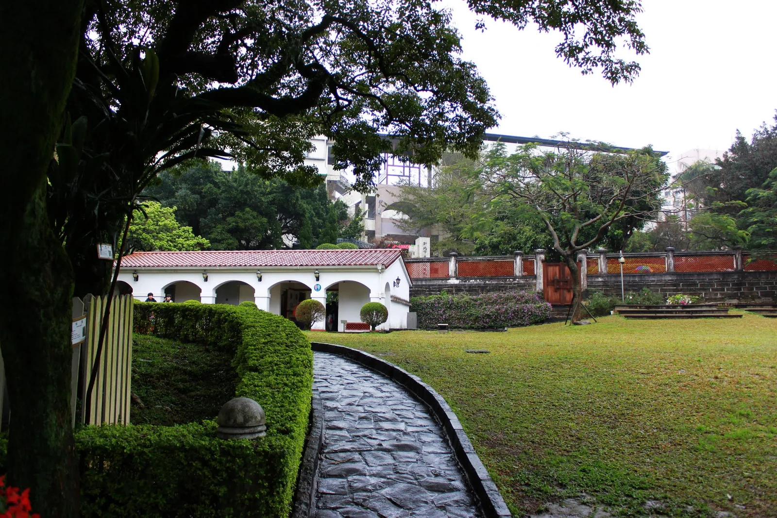 小白宮園區內被暱稱為小小白宮的洗手間