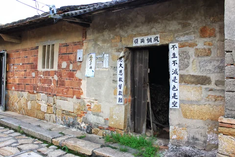 明遺古街的老屋與巷道