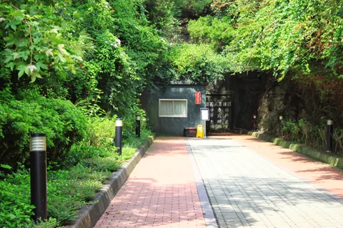 2013 年金門翟山坑道行程照片之一