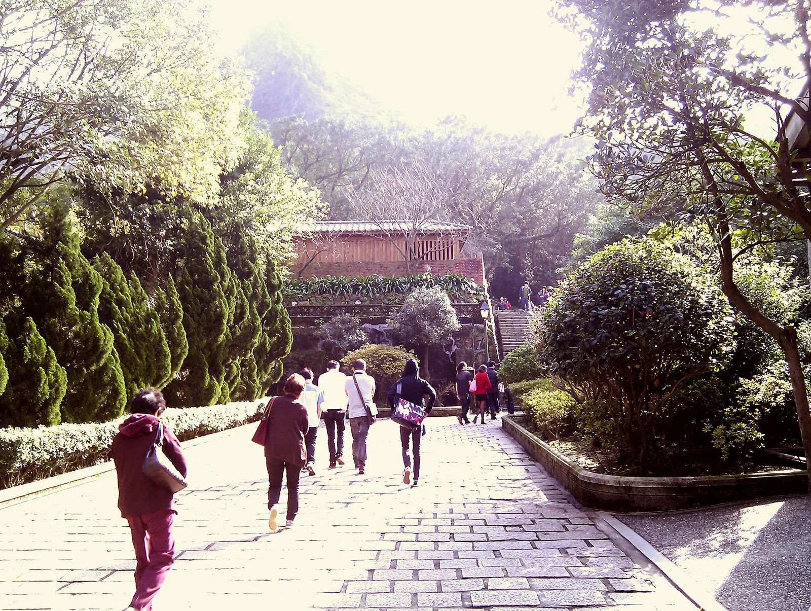 金瓜石太子賓館的日式建築或庭園入口