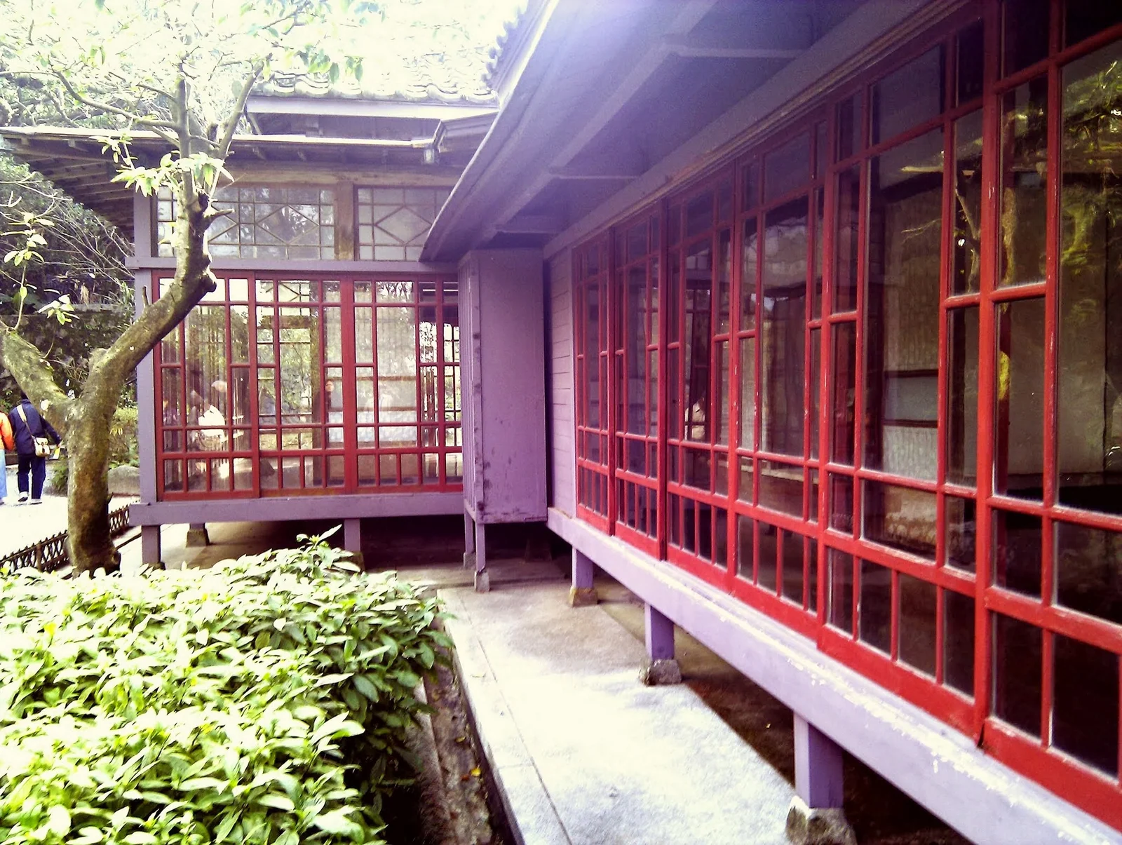 太子賓館庭園與日式建築景觀